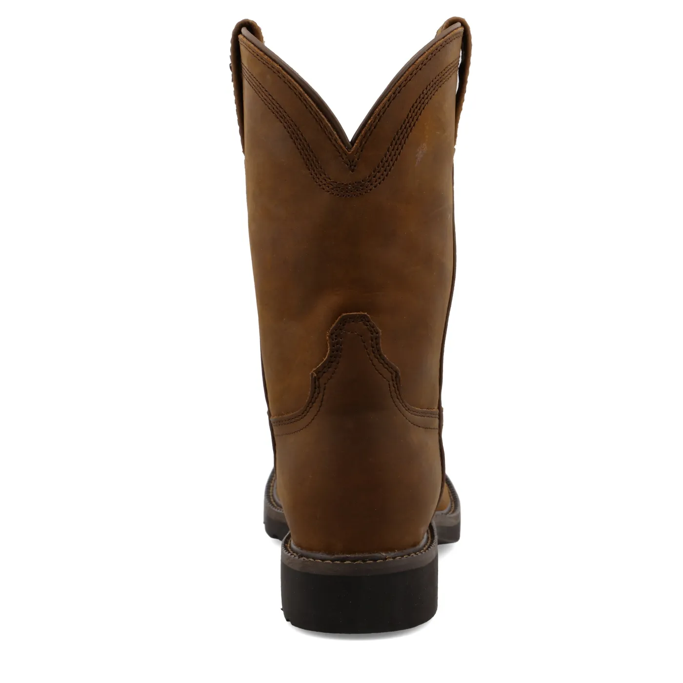 Twisted X Western Work Boot – Distressed Saddle