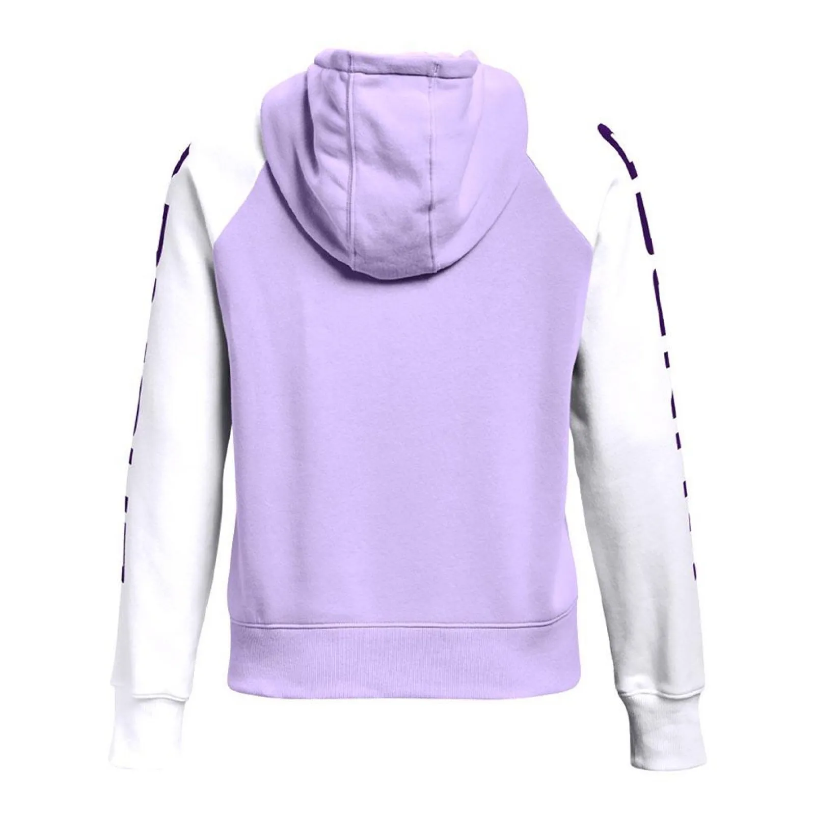 UA Rival CB Fleece Woman's Hoodie ''White/Purple''