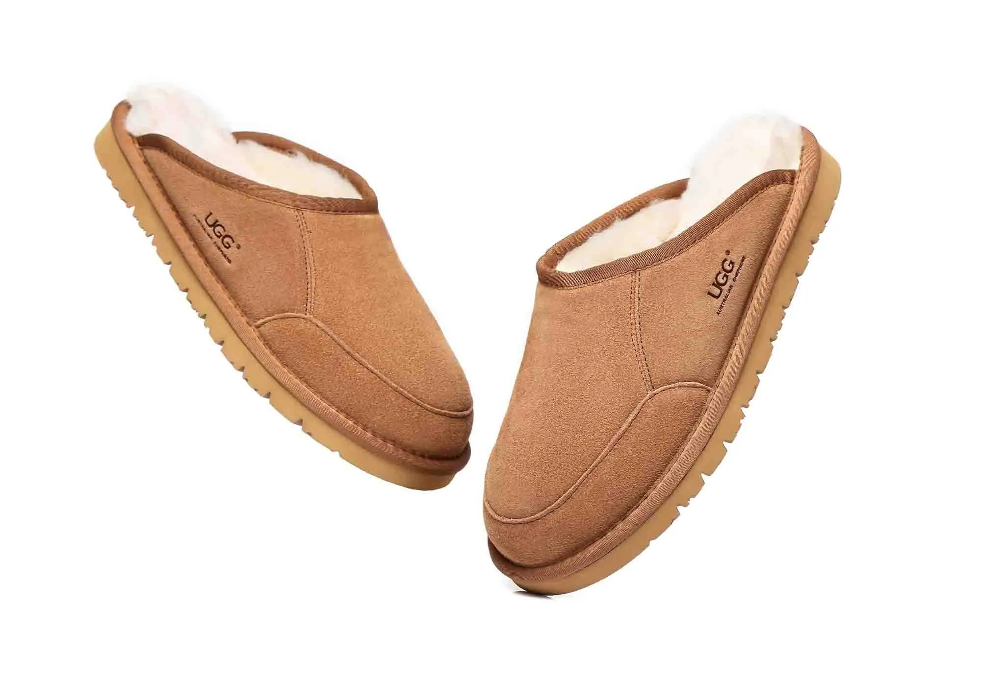 UGG Australian Shepherd Comfortable Unisex Bred Scuff Slippers