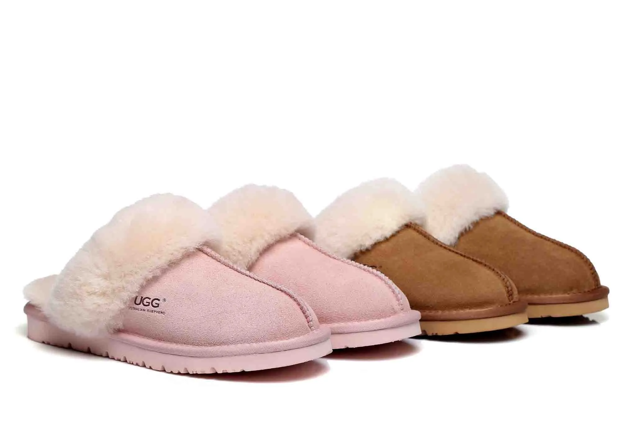 UGG Australian Shepherd Comfortable Unisex Muffin Scuff Slippers