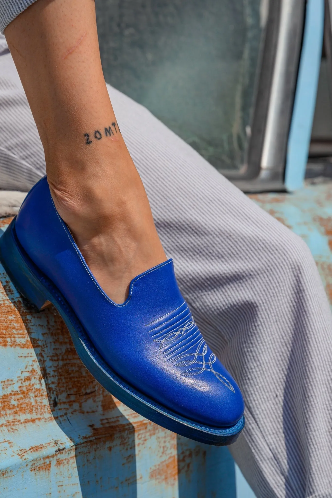 Uma Loafers Bleu