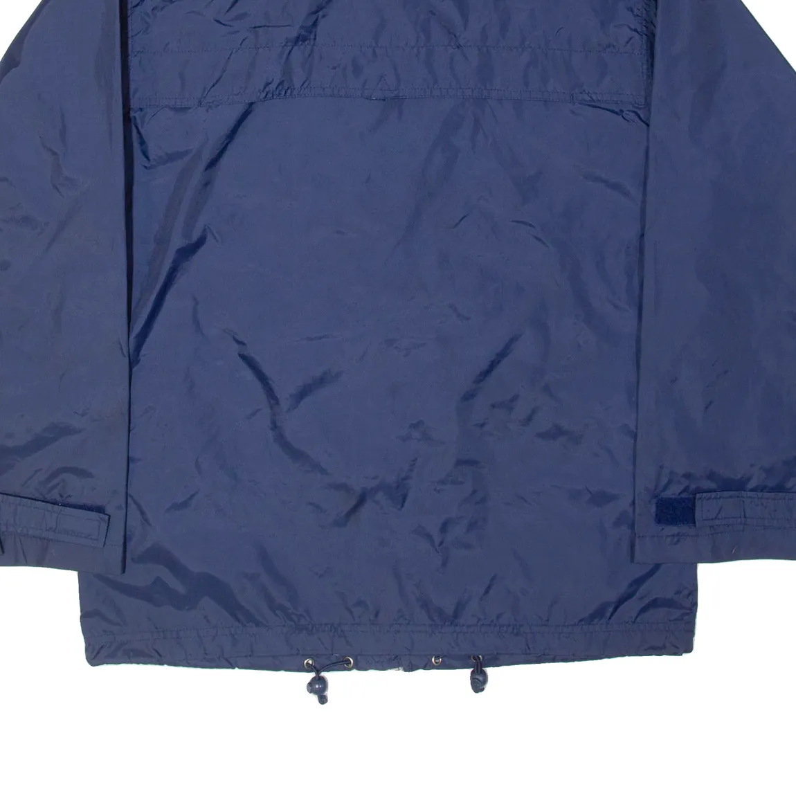 UMBRO Mens Windbreaker Jacket Blue Nylon Hooded S