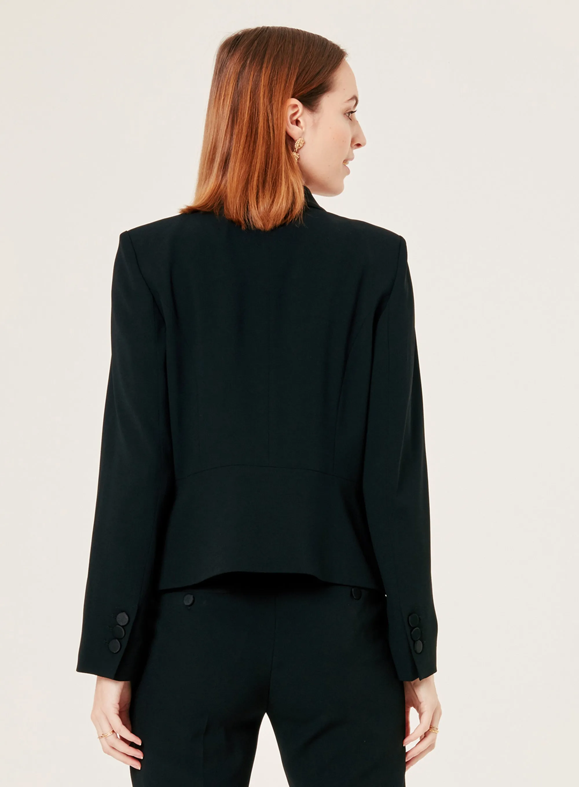 Un jour ailleurs TUXEDA CREPE JACKET