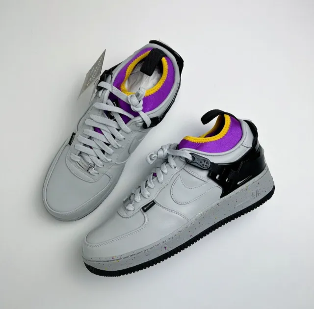 Undercover x nike air force 1 low grey fog