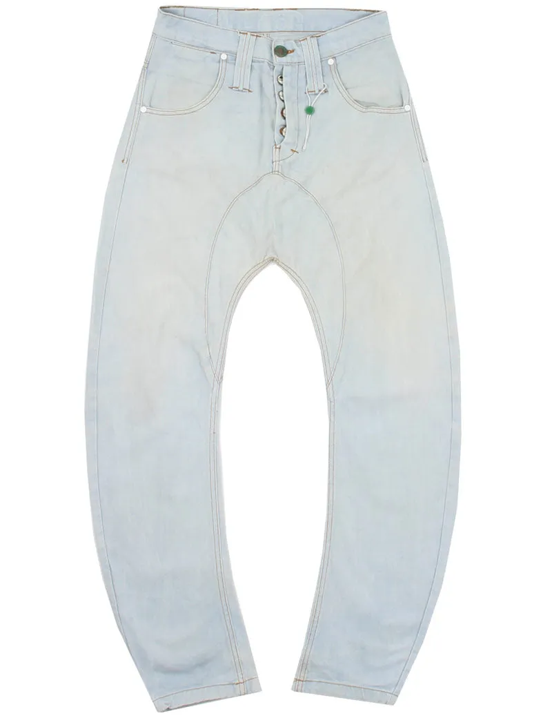 Uniform Reworks Humor Drop Crotch Jeans 30