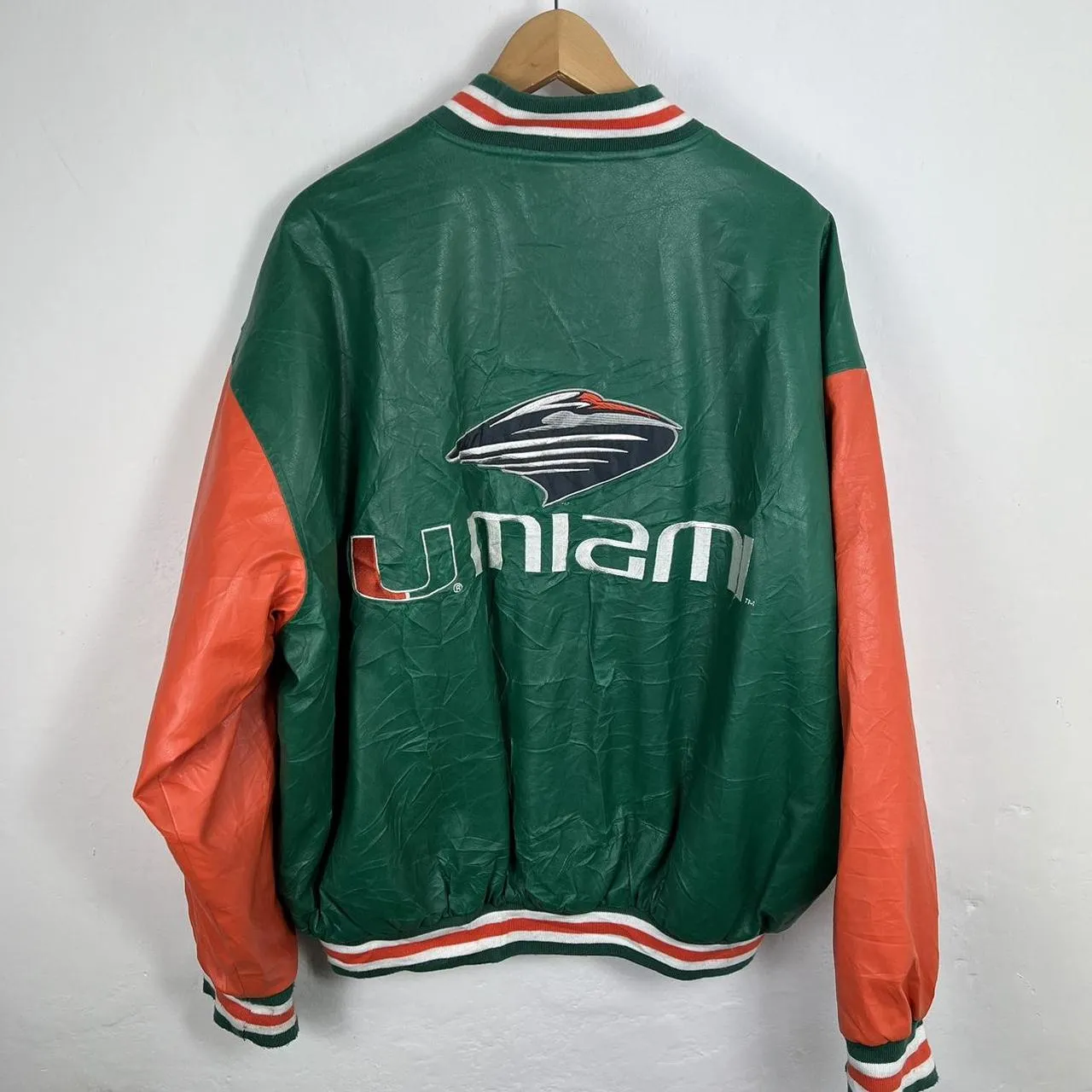 University of Miami varsity jacket XL