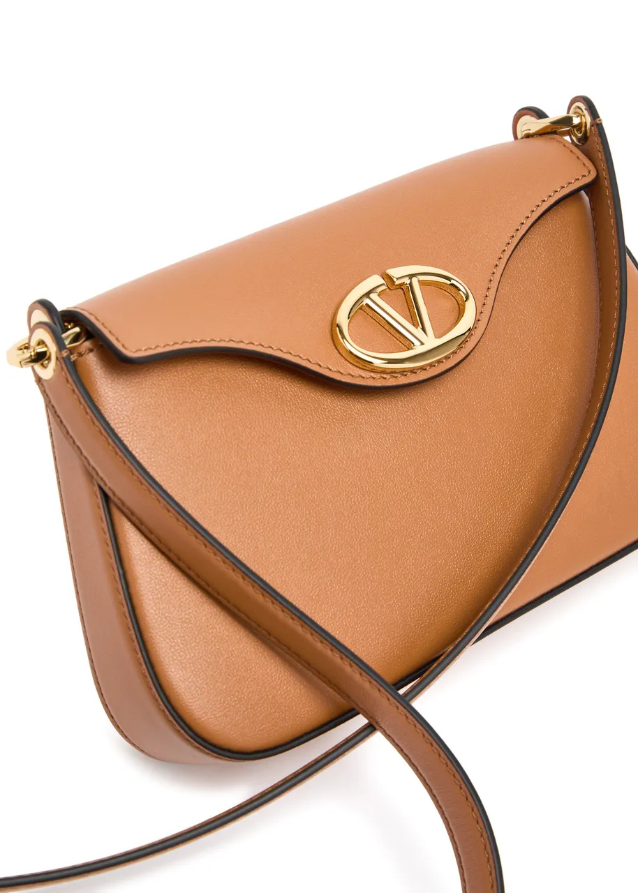 VALENTINO VLogo mini leather shoulder bag -                         -                     -                