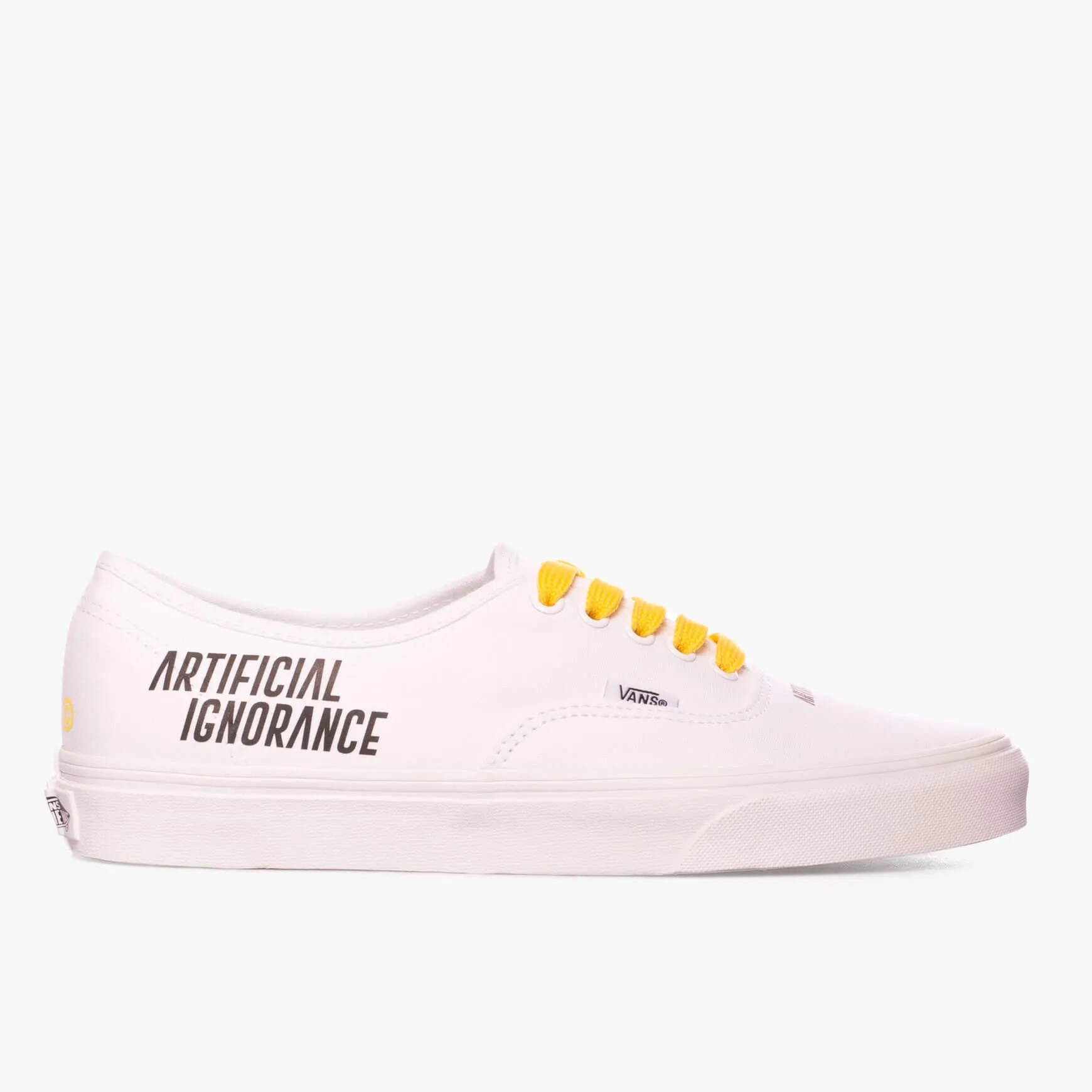 Vans Authentic Artificial Ignorance White Custom