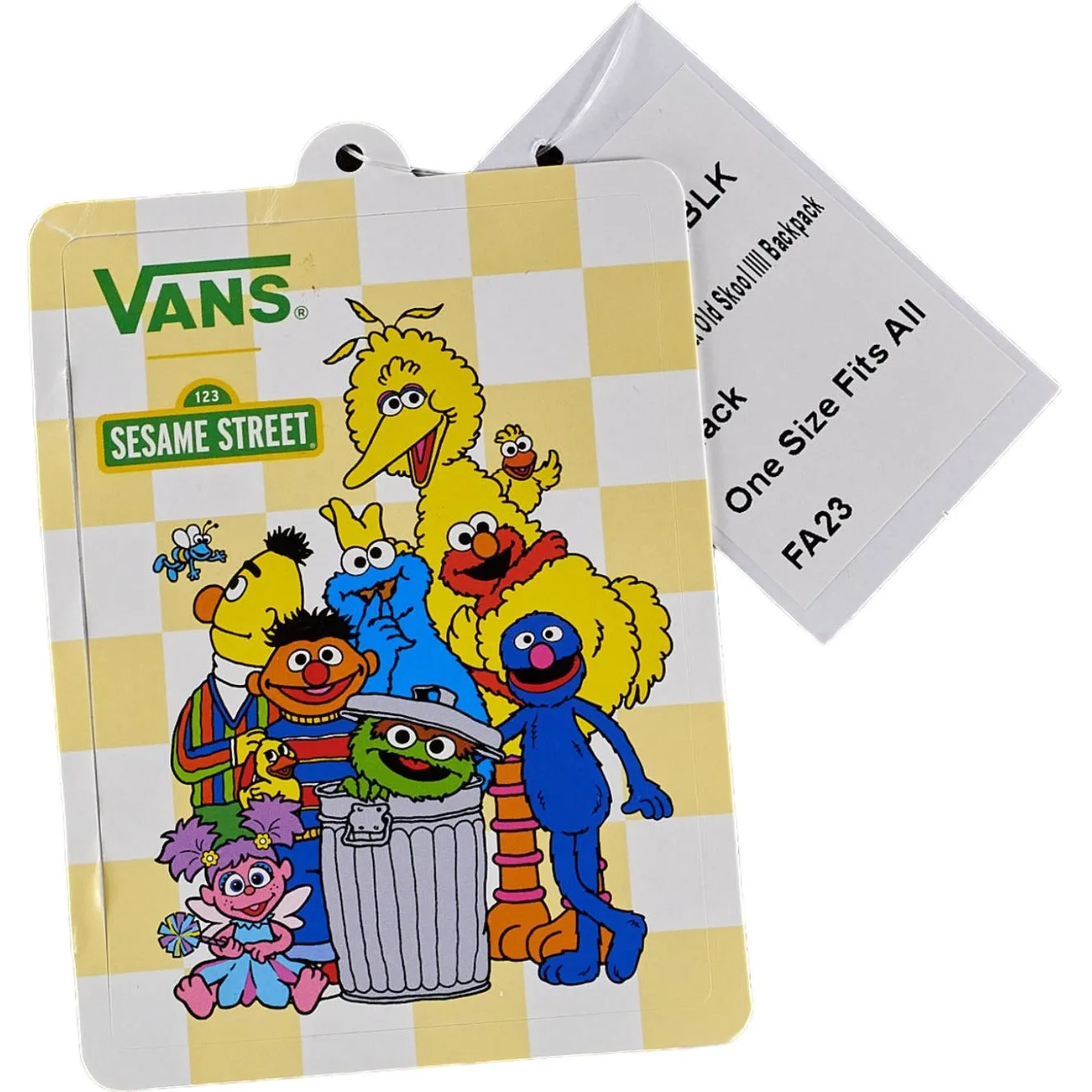 Vans Black Sesame Street Old Skool Backpack