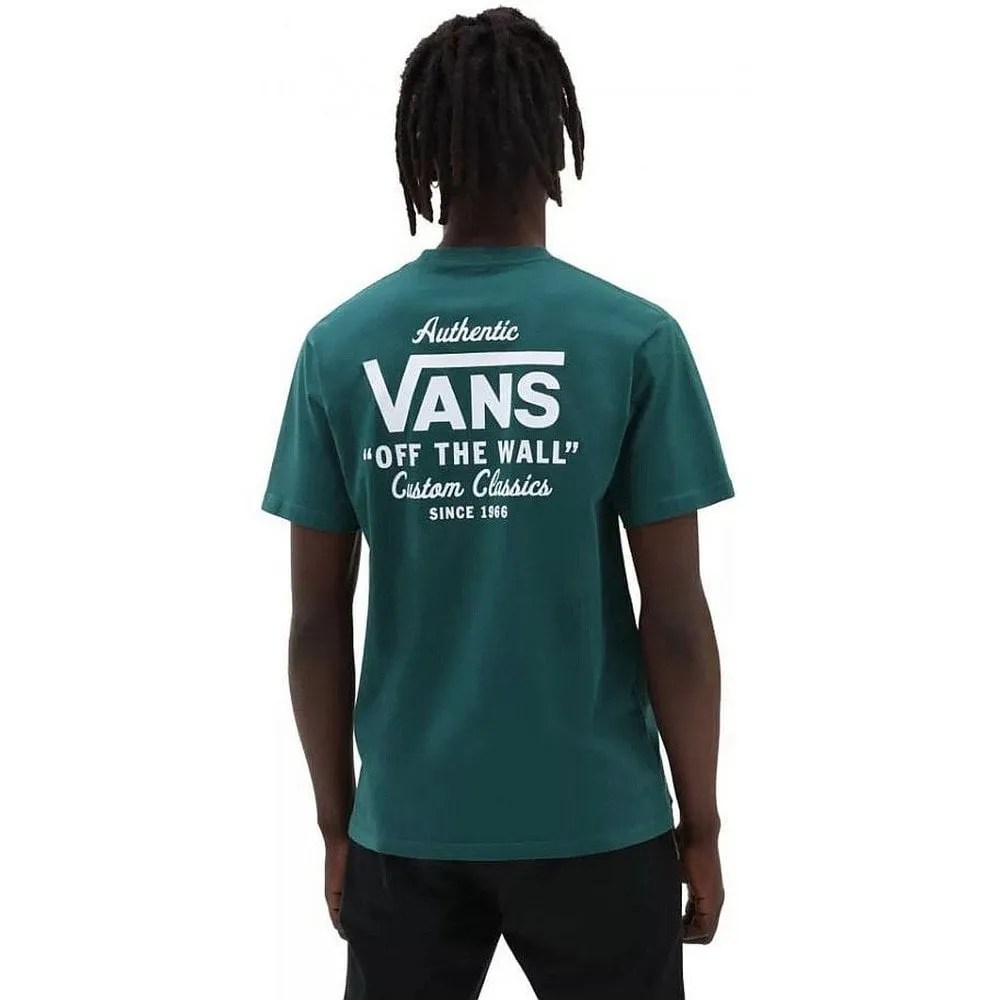 Vans Holder Street T-Shirt Teal White