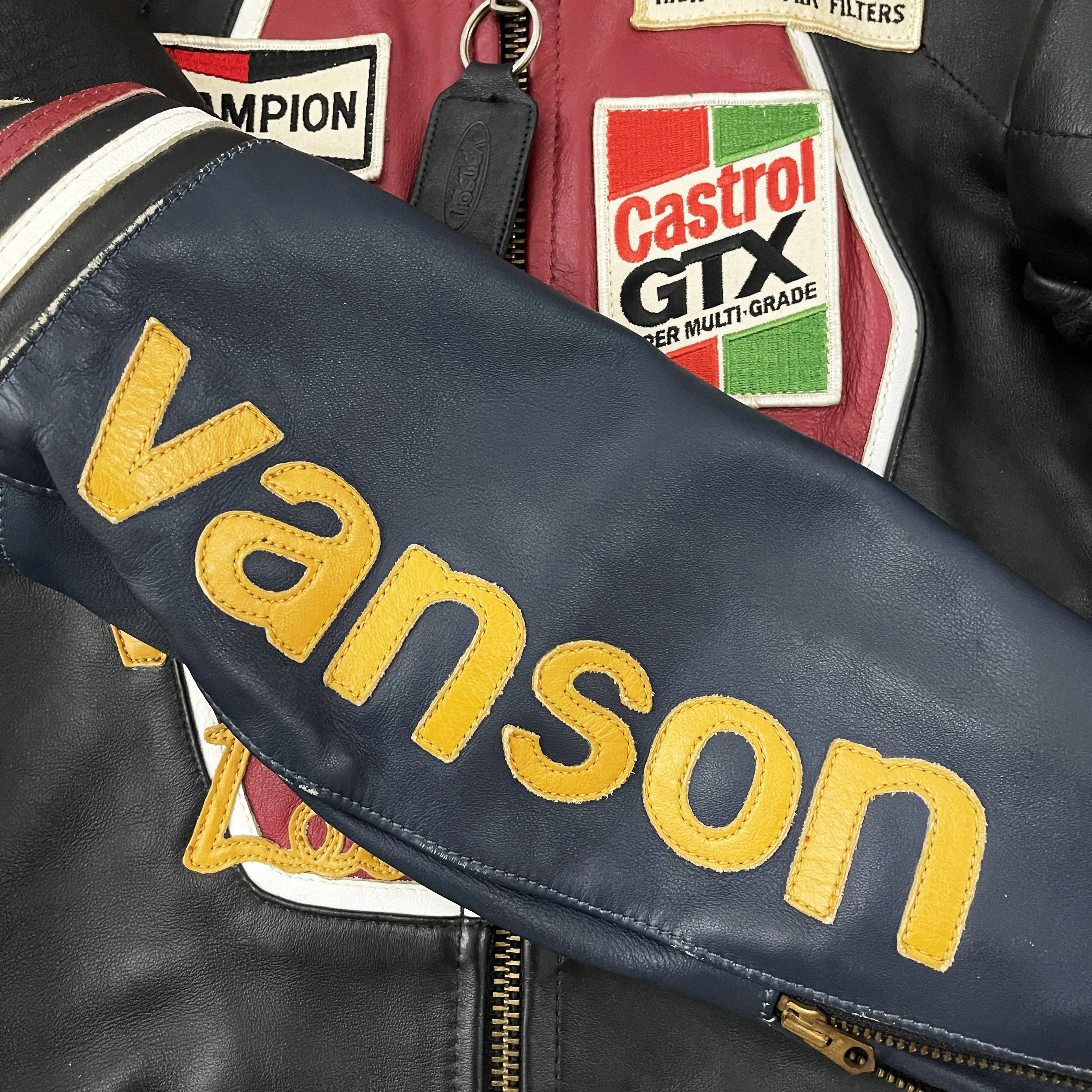 Vanson Leathers One Star Motorcycle Racer Jacket