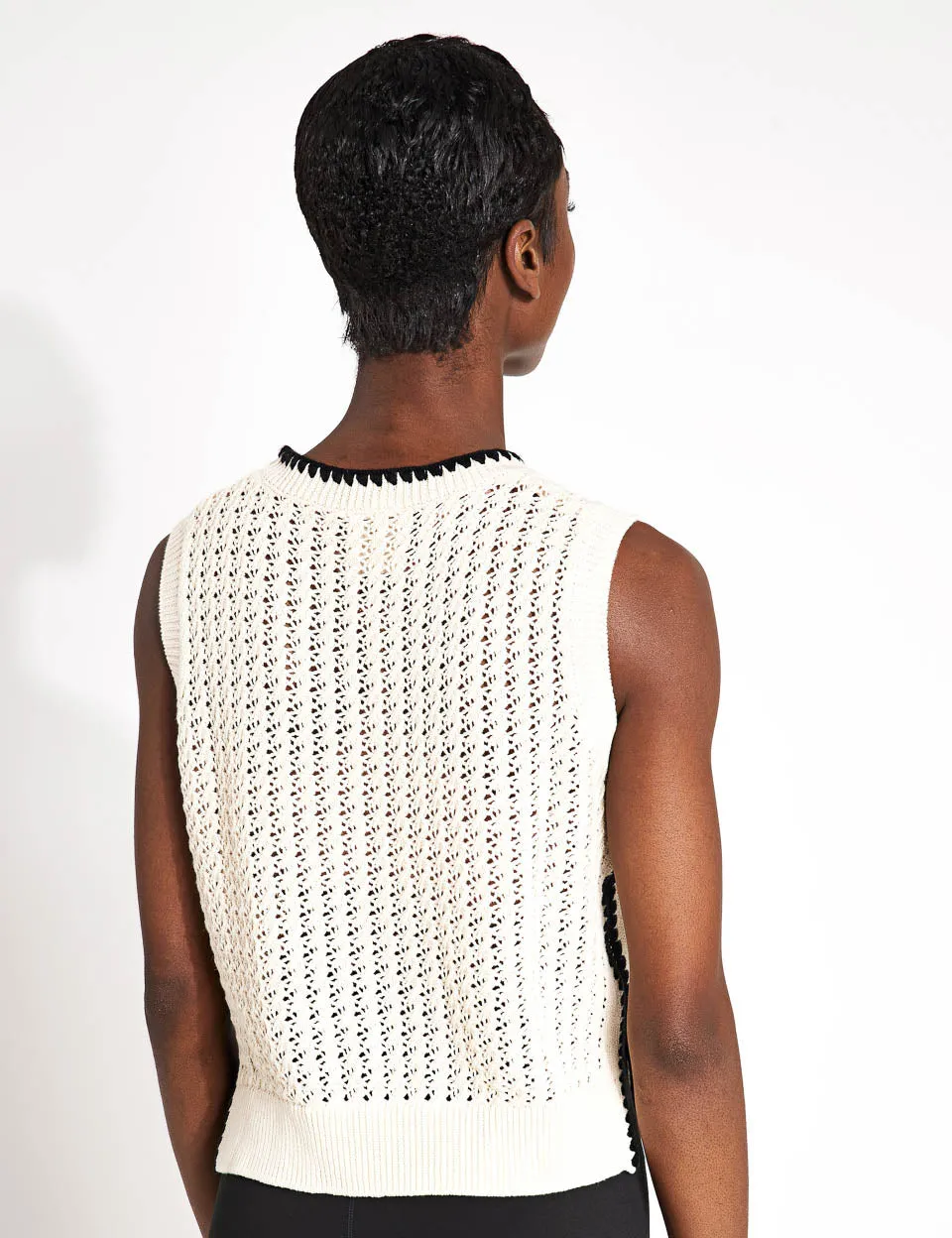 Varley Delaney Knit Vest - Birch
