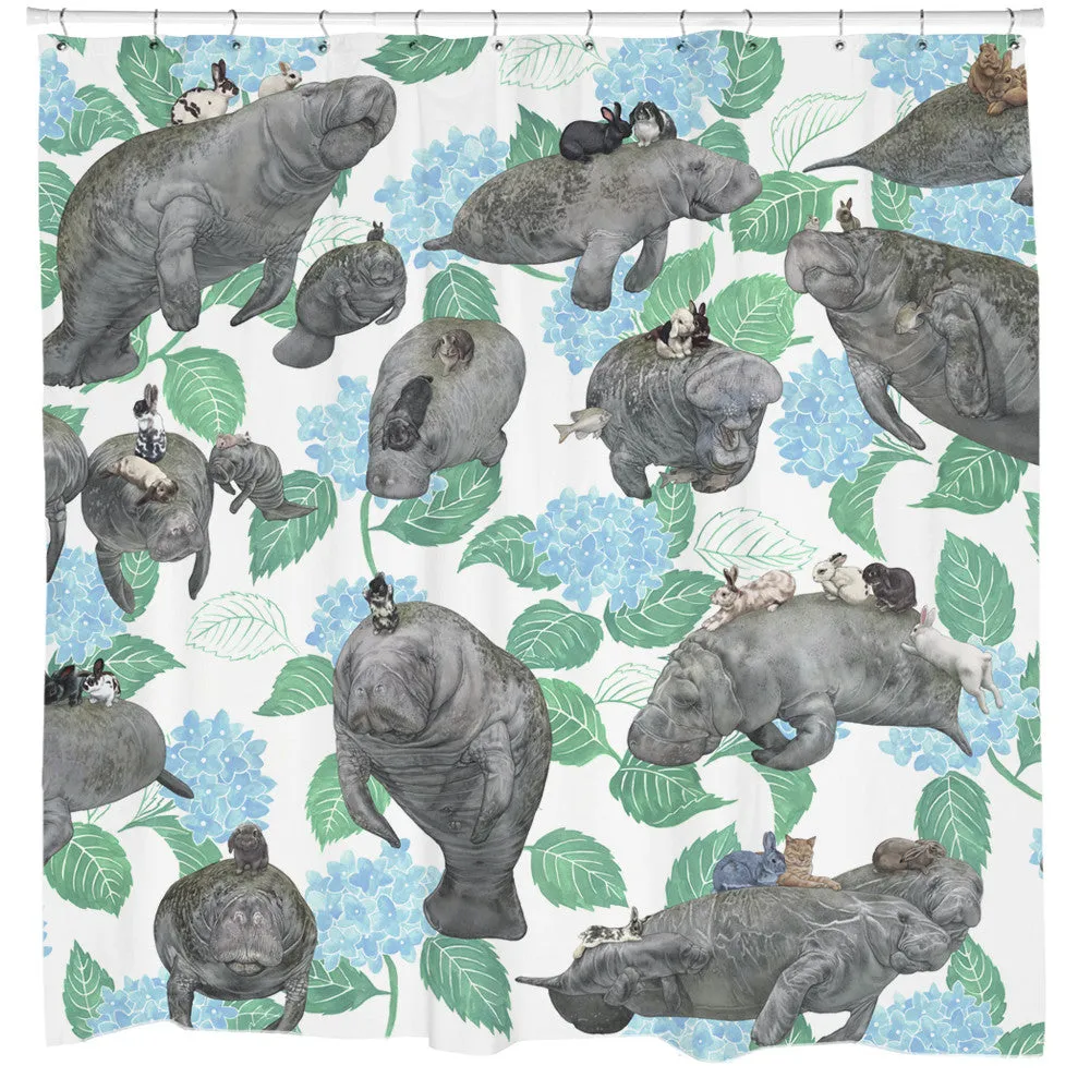Vegans Shower Curtain