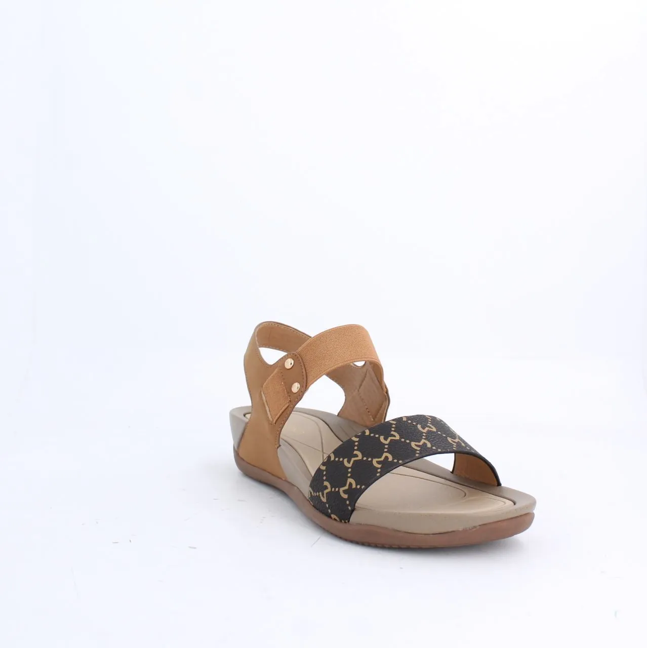 VETROY CASUAL SANDALS - BROWN