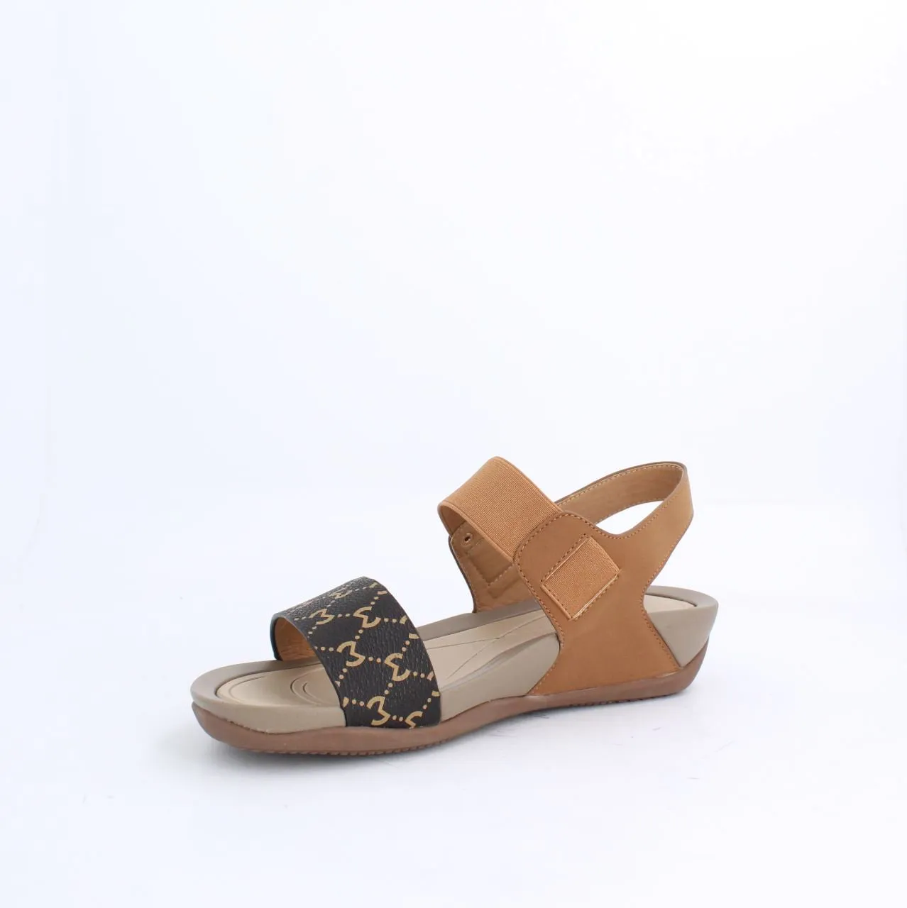 VETROY CASUAL SANDALS - BROWN