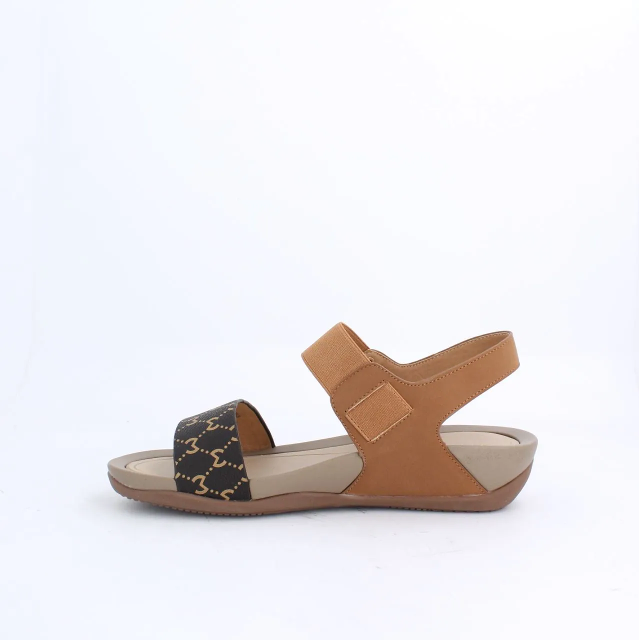 VETROY CASUAL SANDALS - BROWN