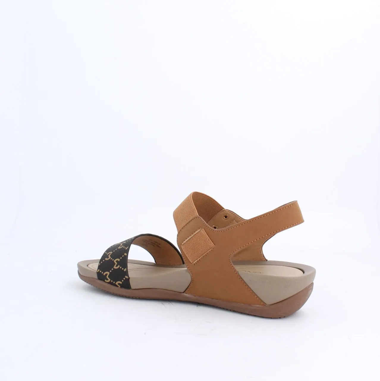 VETROY CASUAL SANDALS - BROWN