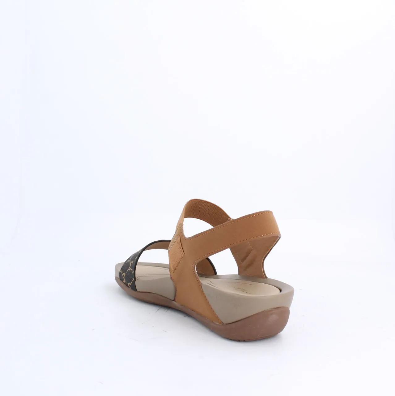 VETROY CASUAL SANDALS - BROWN