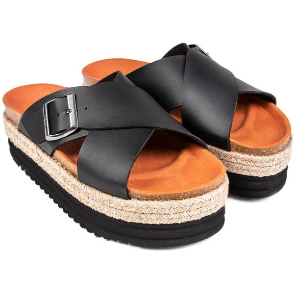 V.Gan Vegan Caraway Footbed Platform Sandals