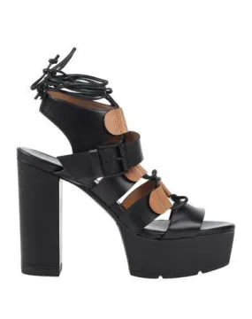 Vic Matiē Women Sandals Black 5 UK