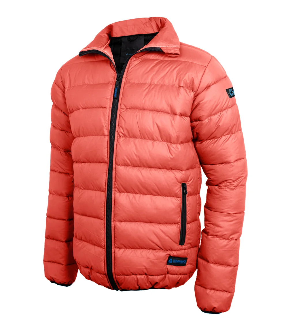 Vicente Rust Premium Puffer Jacket For Men