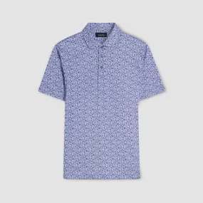 Victor Leaf Print OoohCotton Polo