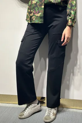 Vilagallo CASSIA BLACK TROUSERS