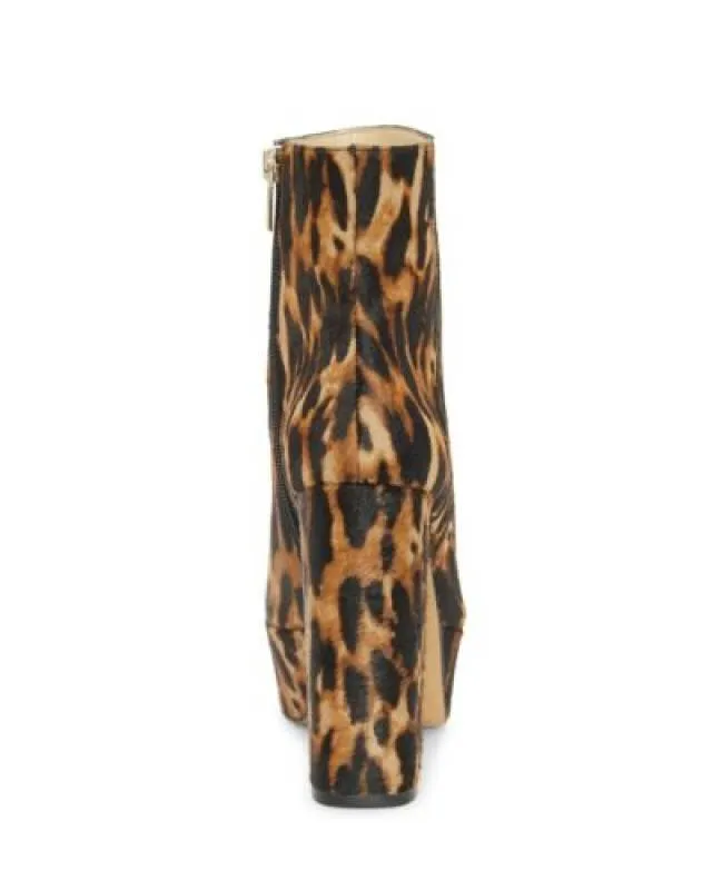 Vince Camuto Leslieon Ankle Boot Leopard Size 7