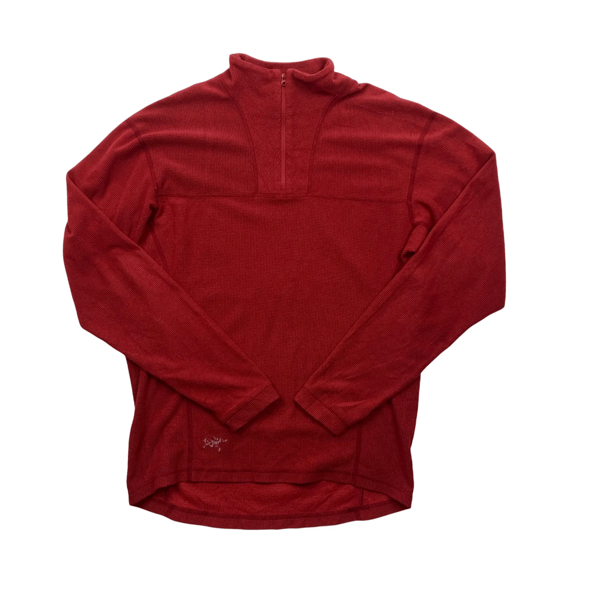 Vintage 90s Red Arc'Teryx Quarter Zip Fleece - Medium