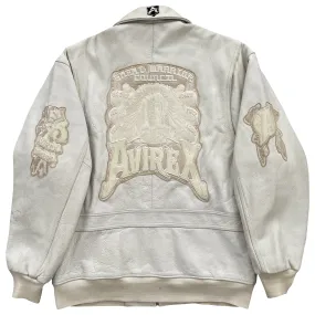Vintage Avirex Leather Varsity Jacket