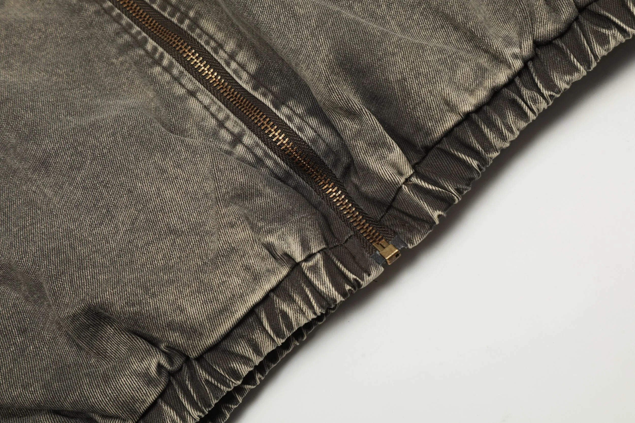 Vintage Edge | Washed Zipper Jacket