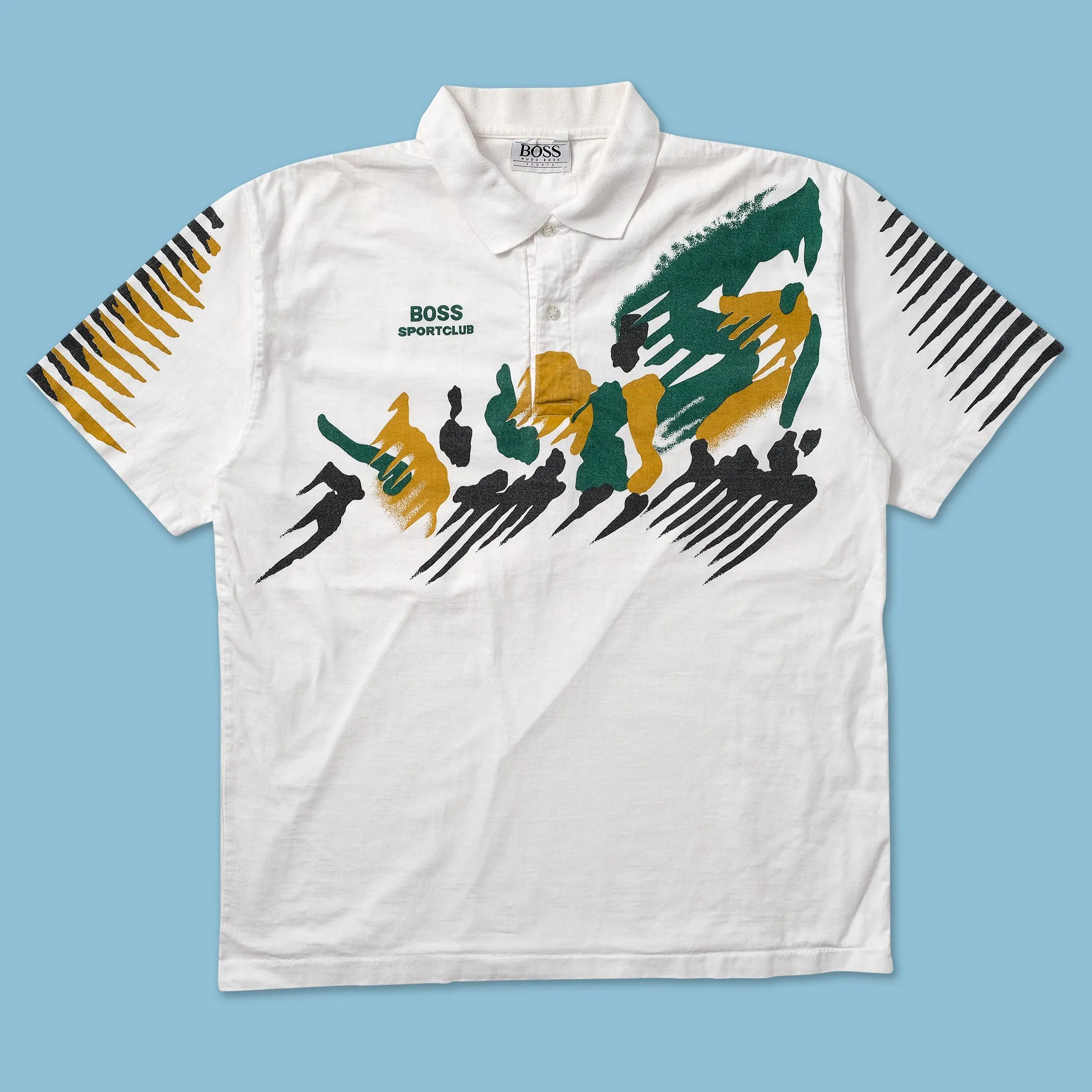 Vintage Hugo Boss Tennis Polo Large