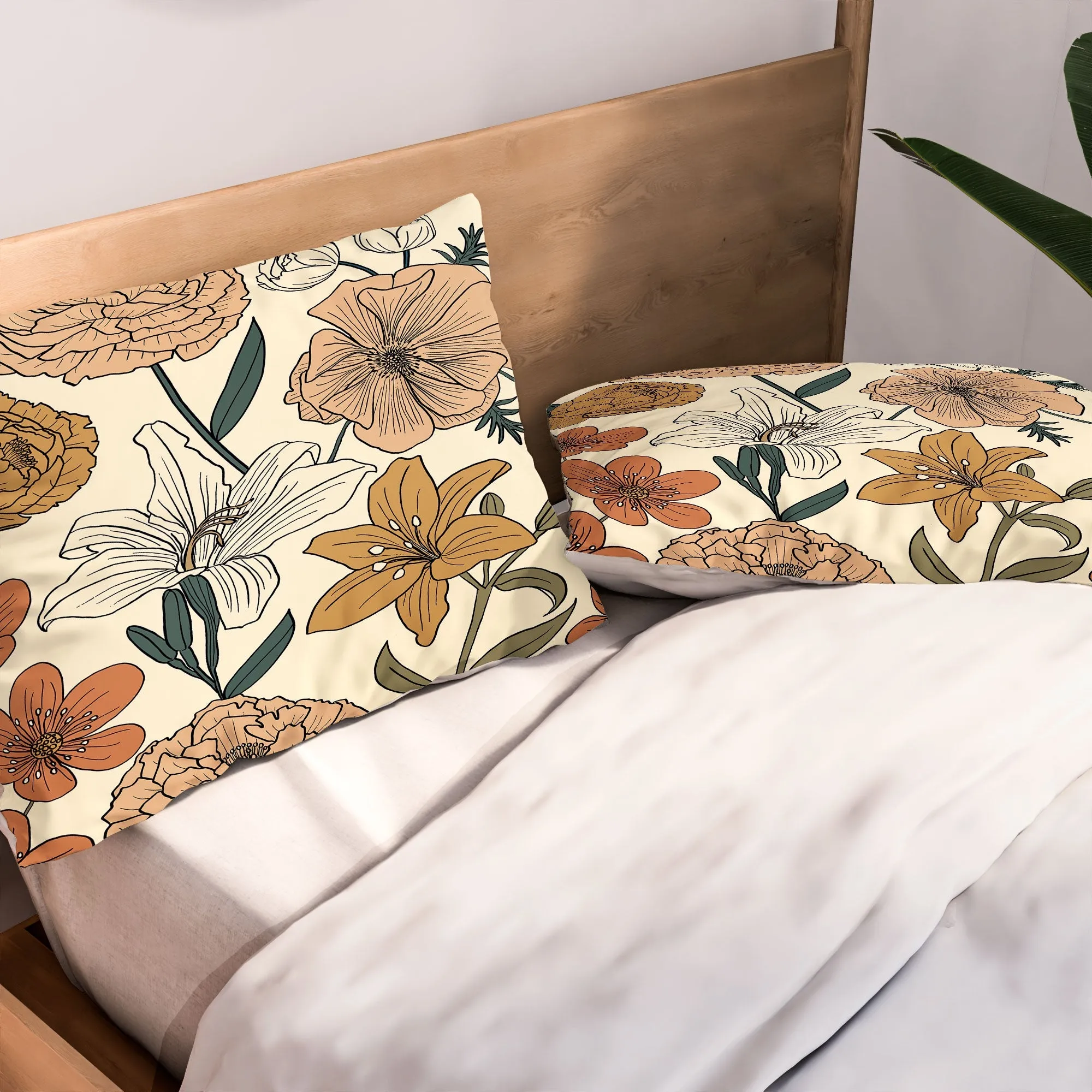 Vintage Vibez Pillow Shams (DS) DD
