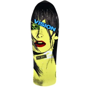 Vision Agressor 2 Skateboard Deck - Black
