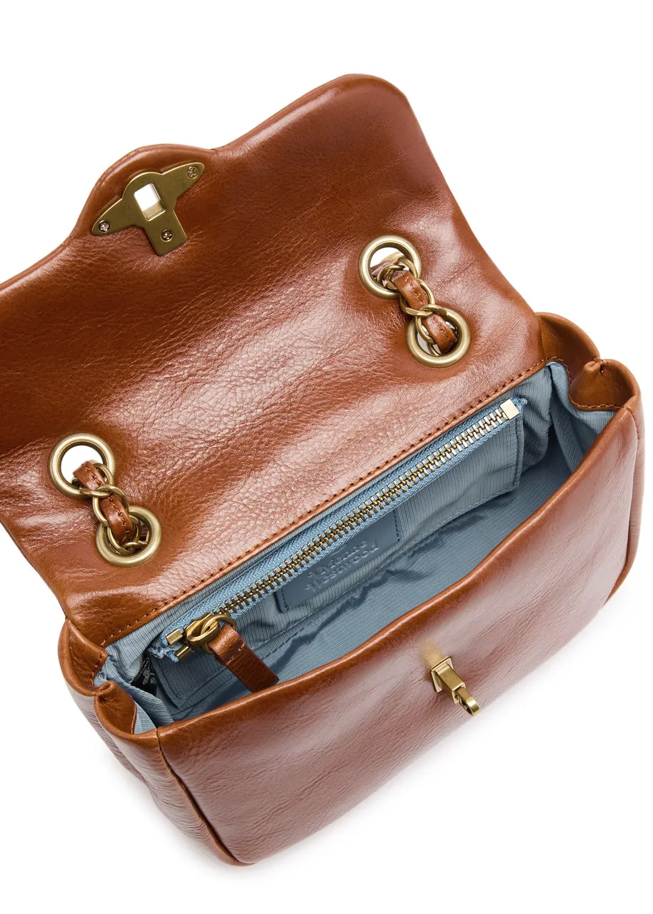 VIVIENNE WESTWOOD Anita small leather shoulder bag  -                         -                     -                