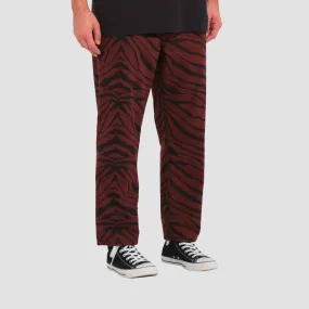 Volcom Modown Howl At The Moon Tapered Relaxed Fit Jeans Bitter Chocolate