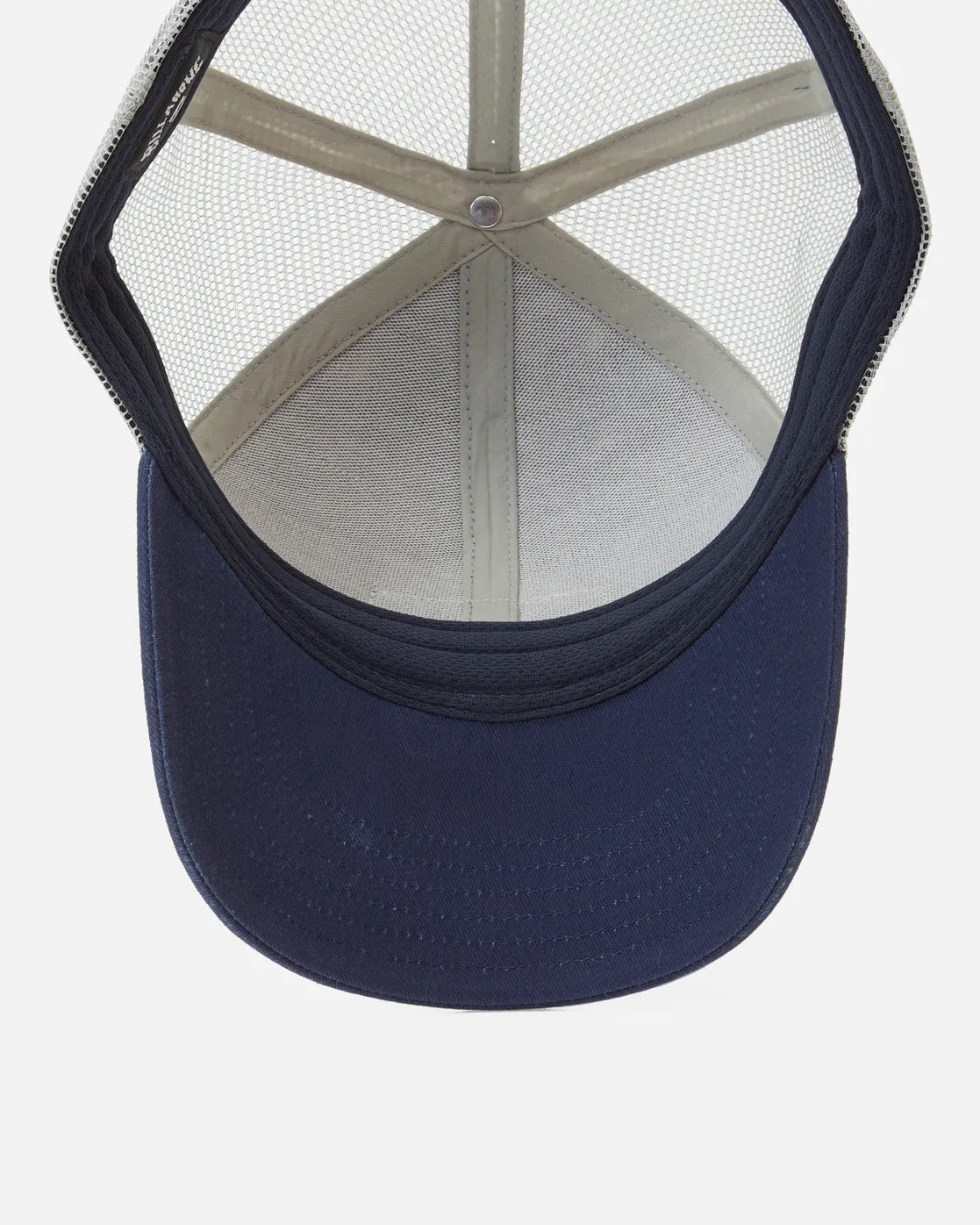 Walled Trucker Hat - Navy Blue