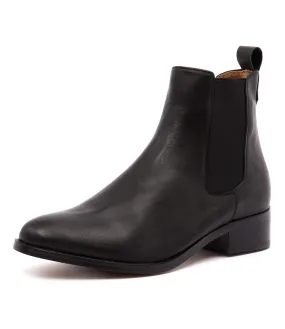 WALNUT Fulham Boot Black Leather