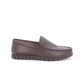 WALUKESH MOCCASINS - DARK BROWN