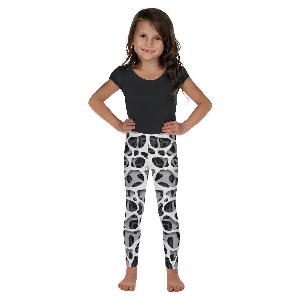 Web Illusion Pattern Kid's Leggings