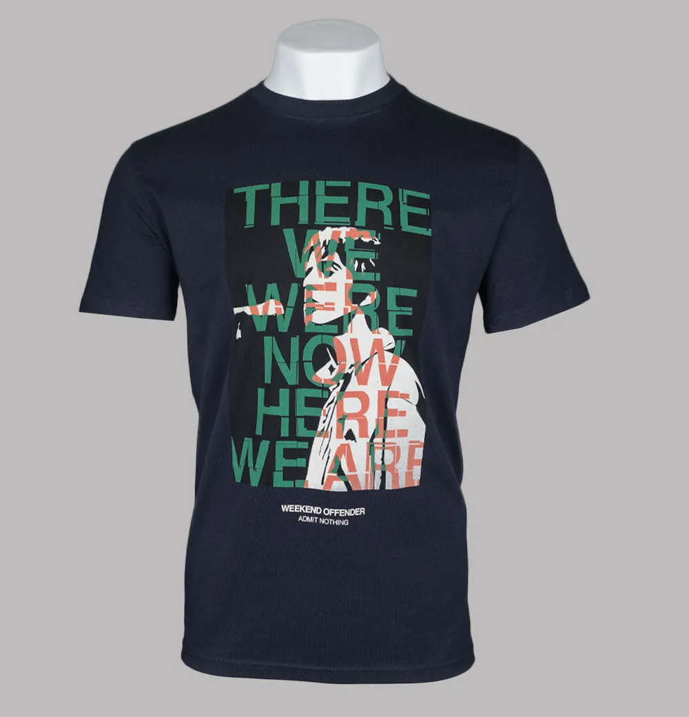 Weekend Offender Columbia T-Shirt Navy