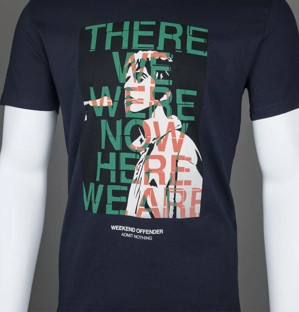 Weekend Offender Columbia T-Shirt Navy