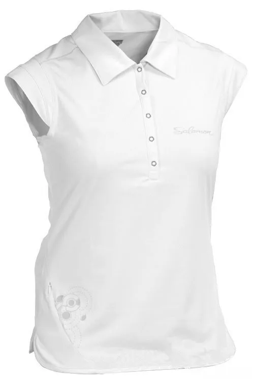 Weißes Polo Shirt von Salomon