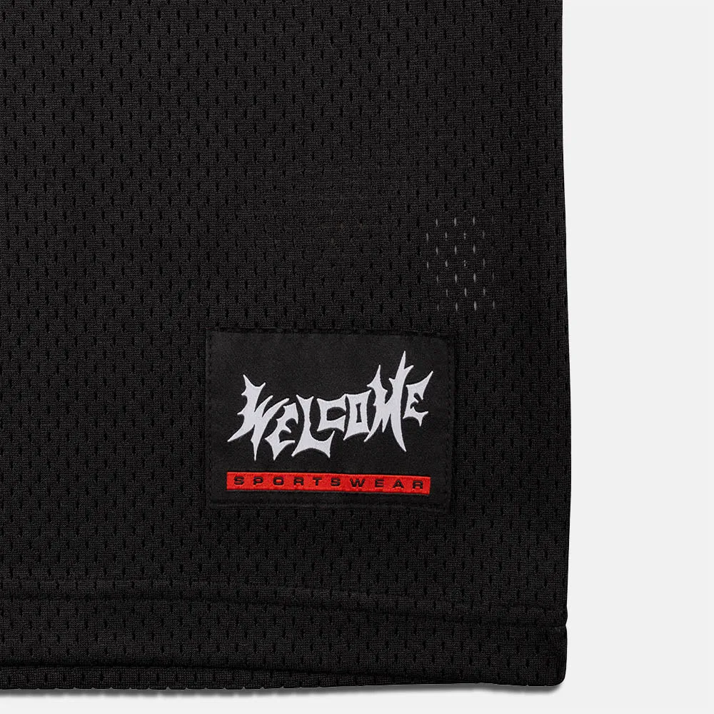 Welcome Skateboards - Blitz Mesh Jersey - Black