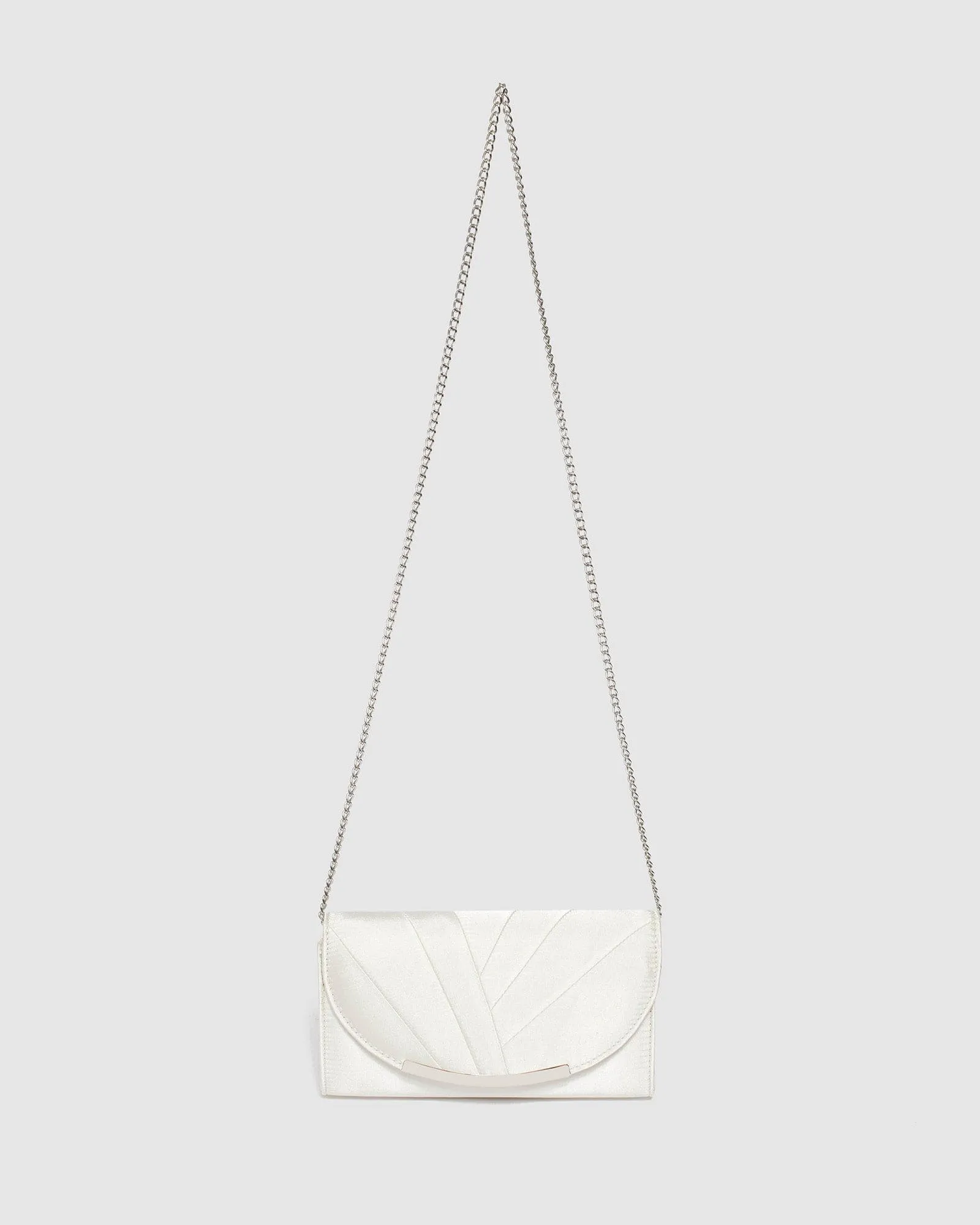 Wendy Ivory Clutch Bag