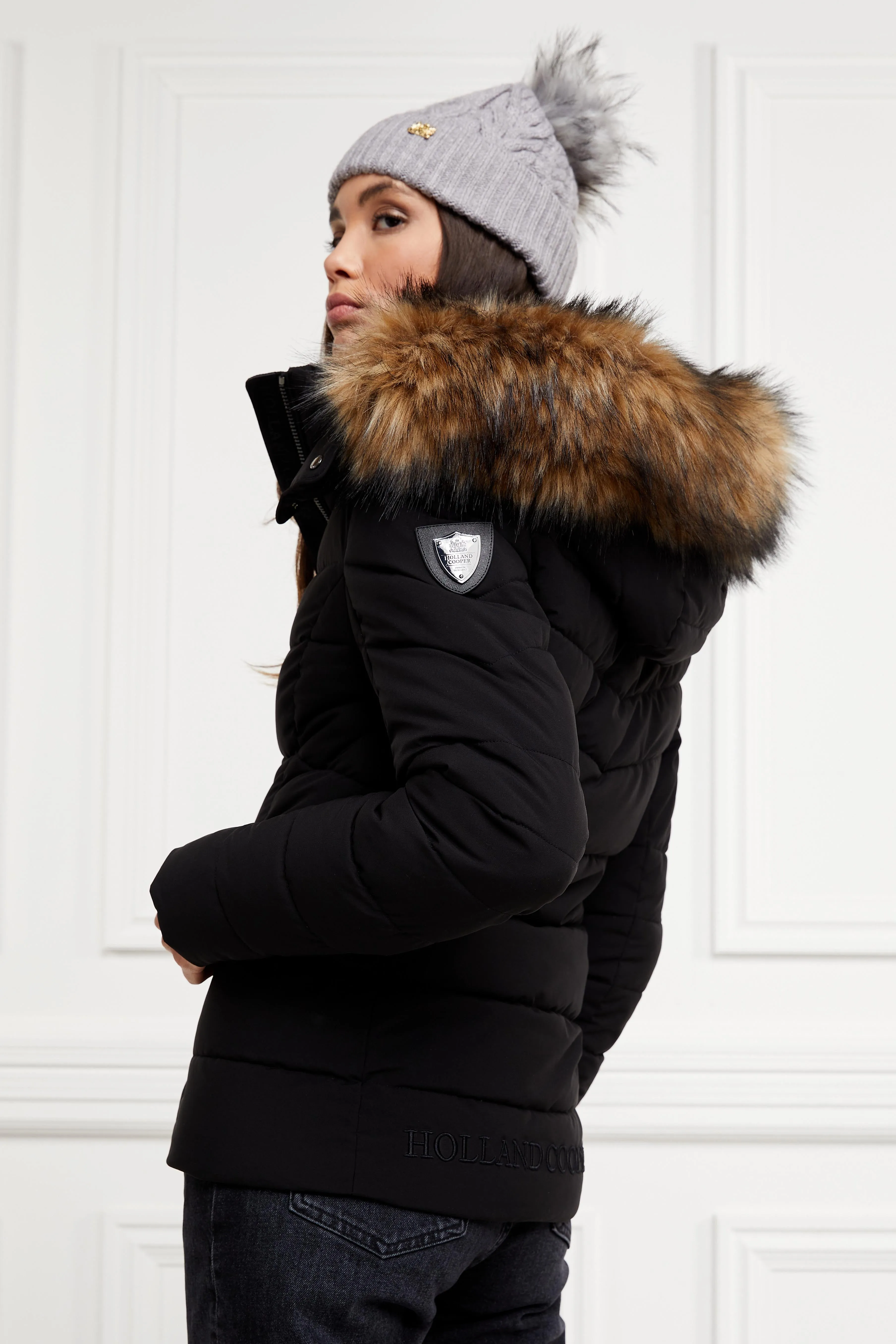 Whistler Puffer Jacket (Black Natural)