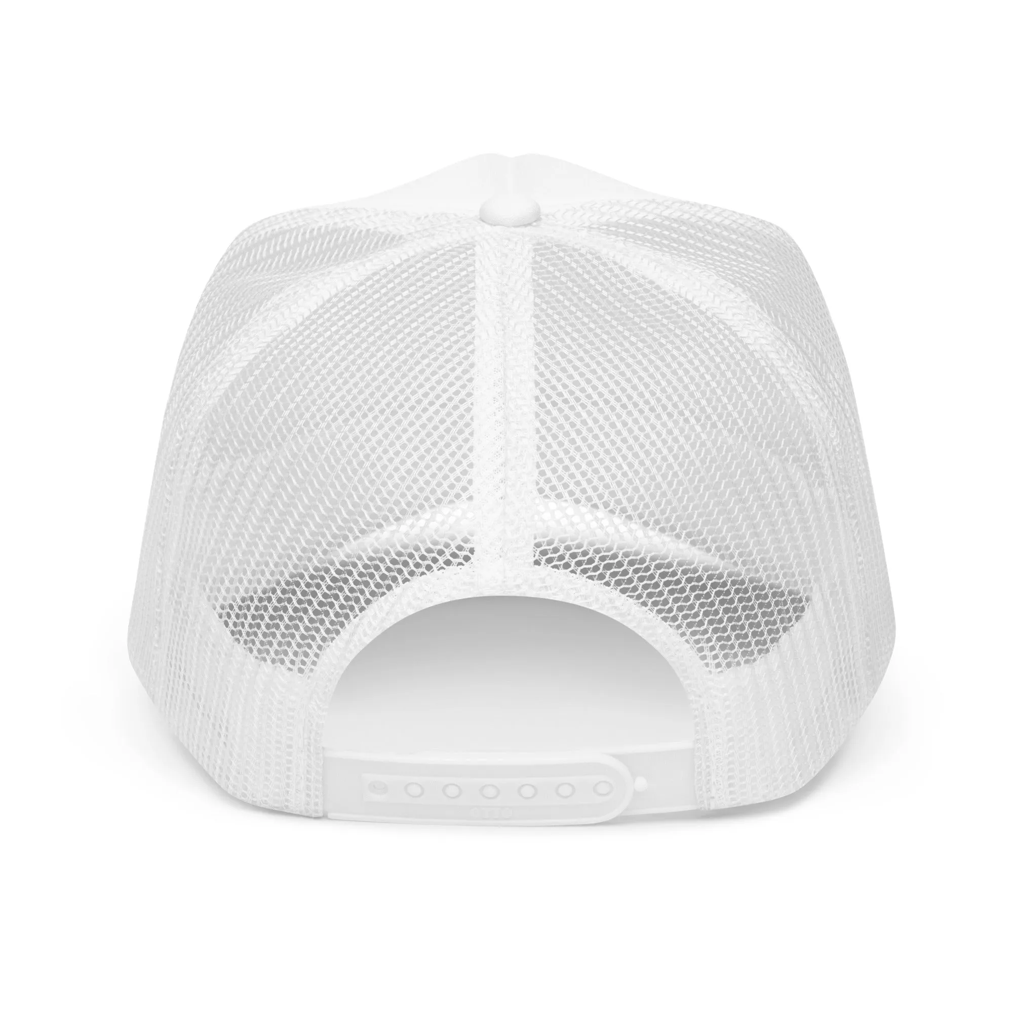 White Cyber augments Trucker Hat