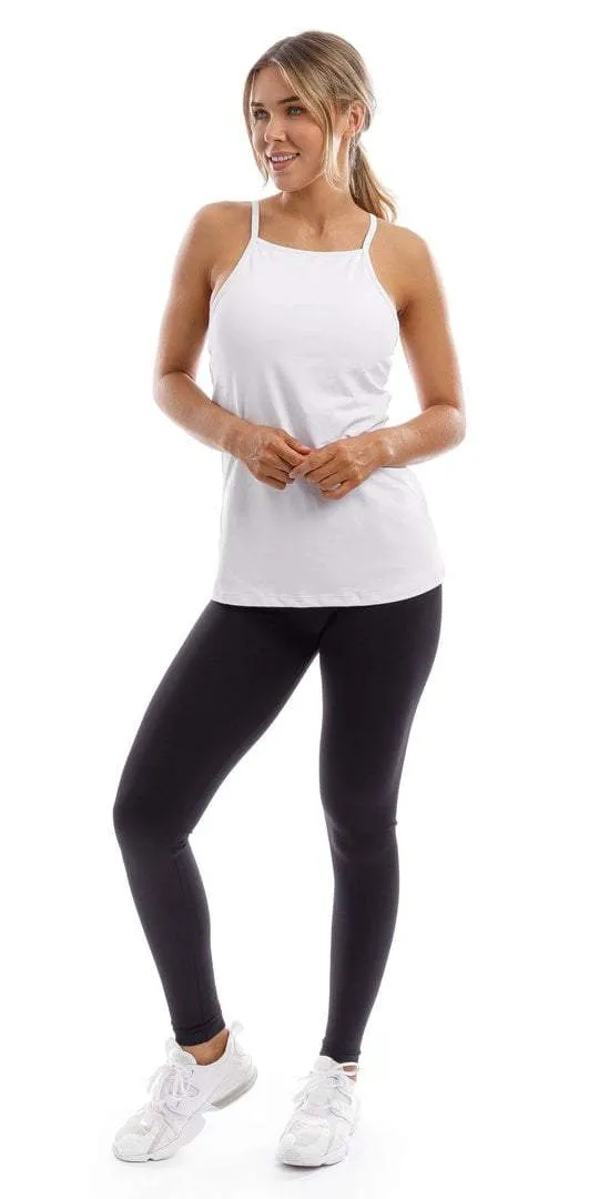 White Performance Tank