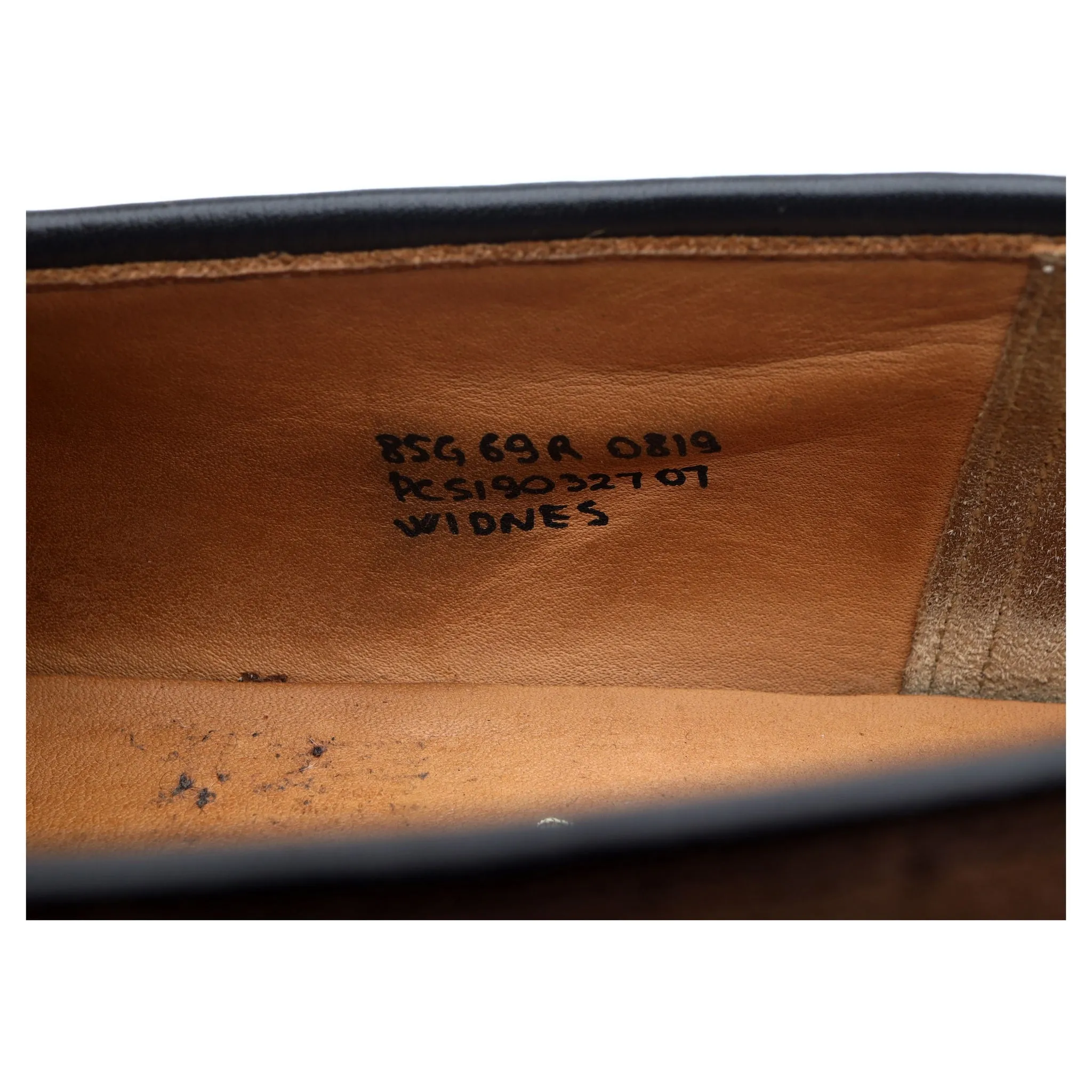 'Widnes' Brown Suede Loafers UK 8.5 G