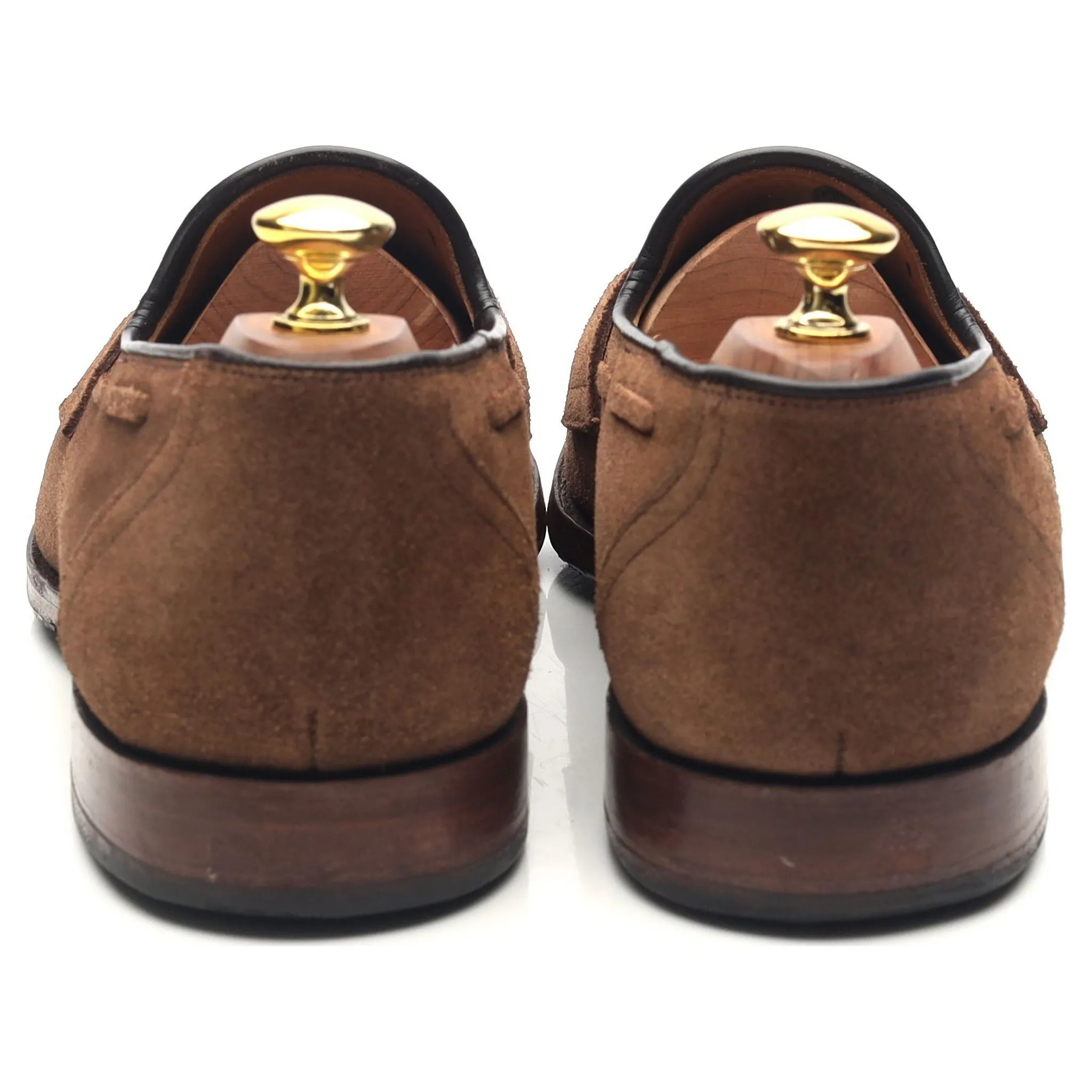 'Widnes' Brown Suede Loafers UK 8.5 G